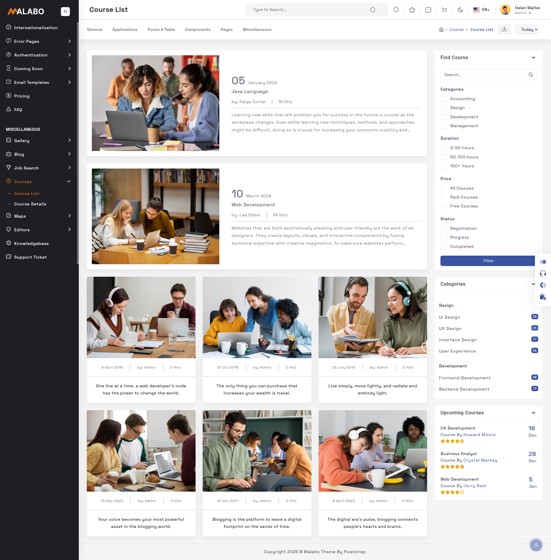 courses-list