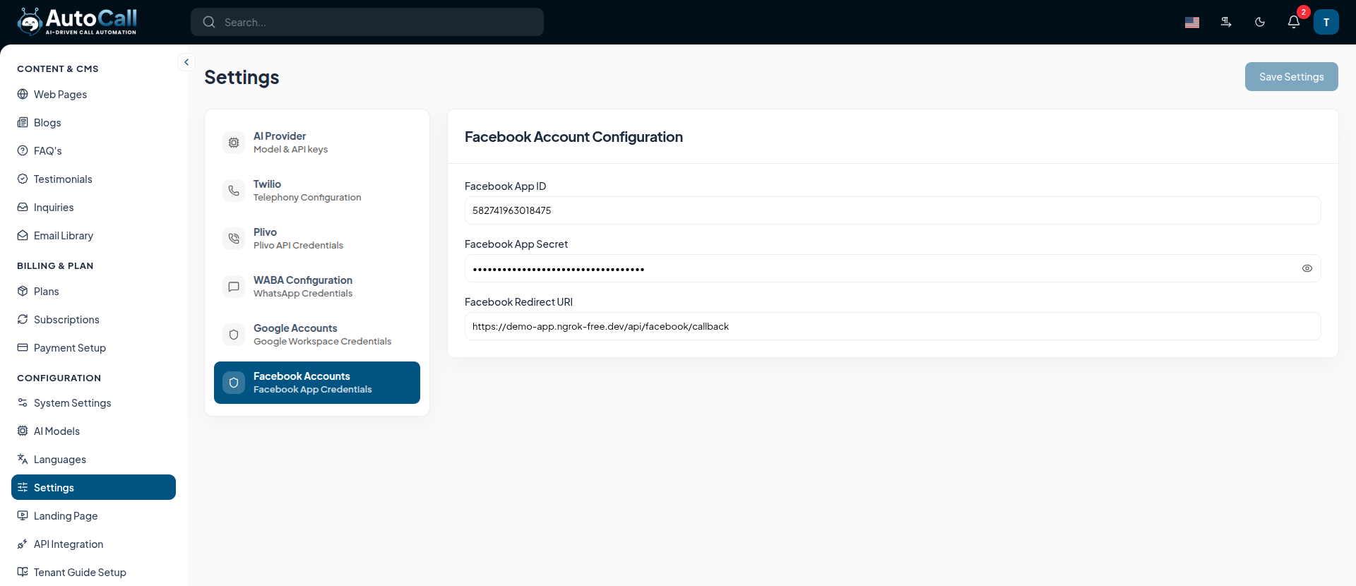 facebook-setup