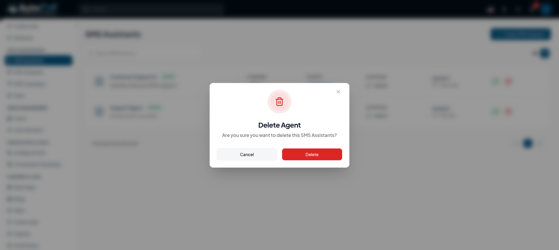 Delete SMS Assistance