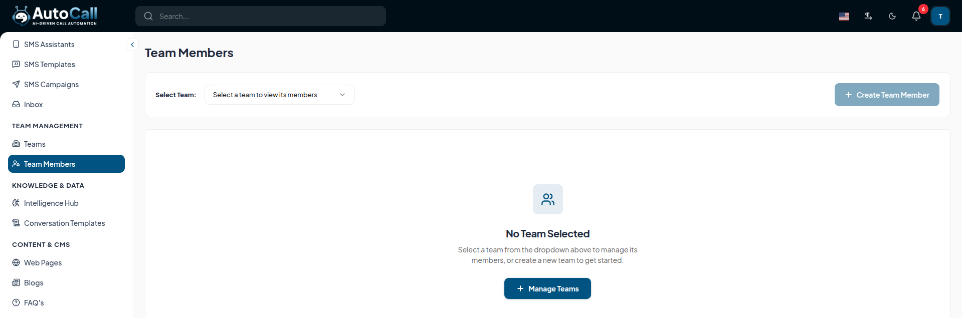 select-team