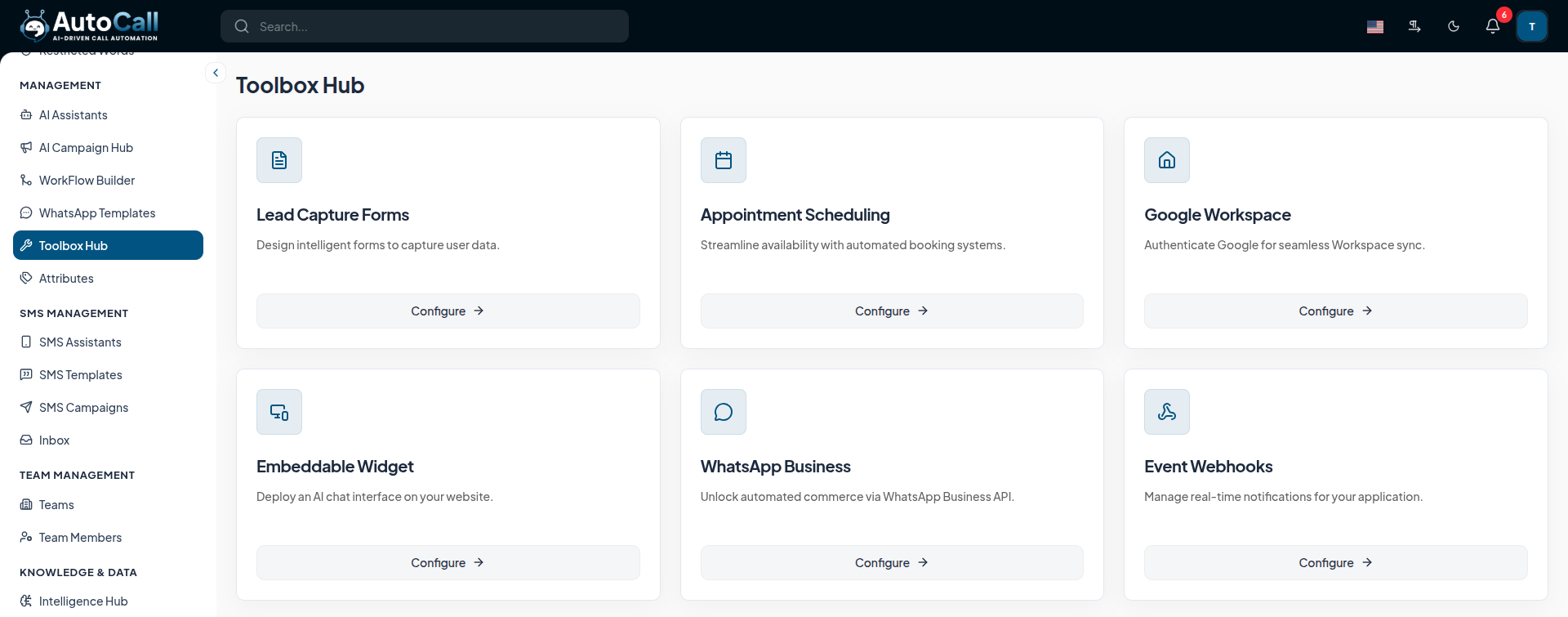 Toolbox Hub Overview