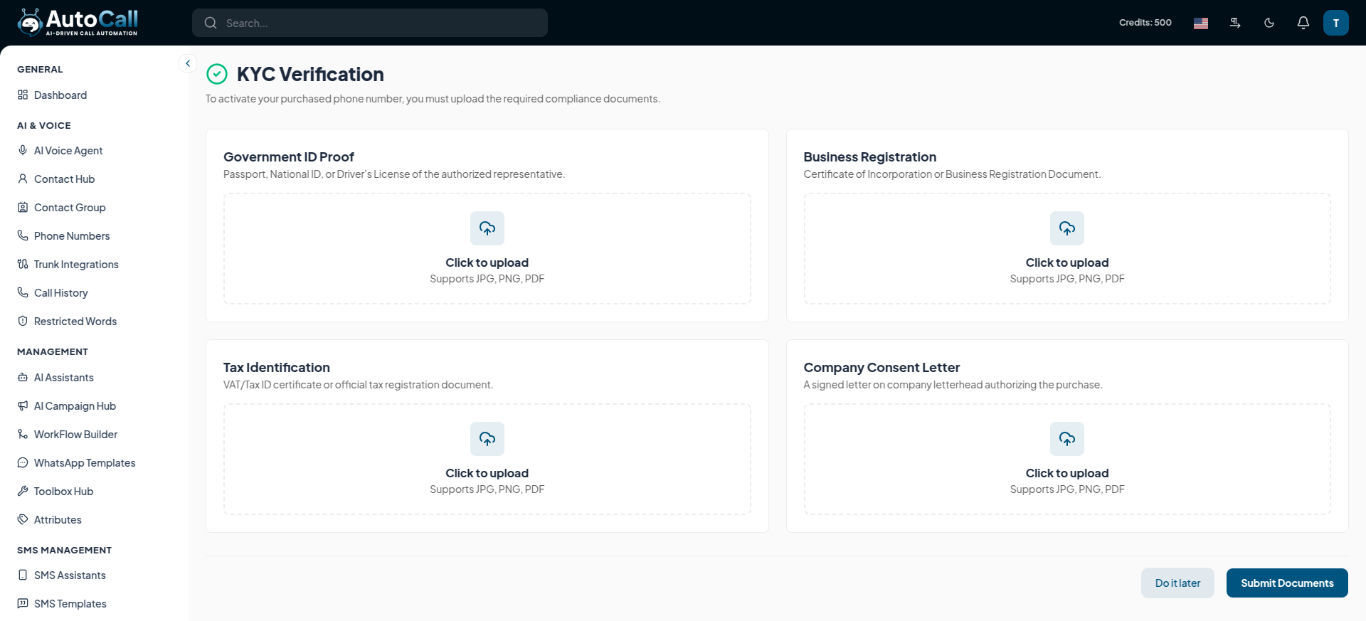 KYC Verification