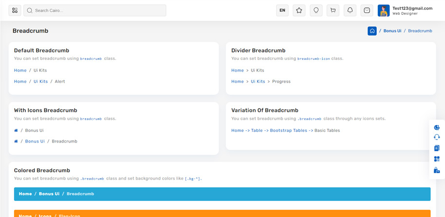 breadcrumb