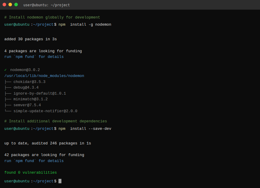 Database Setup
