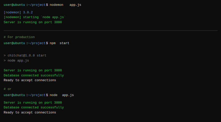 Database Setup