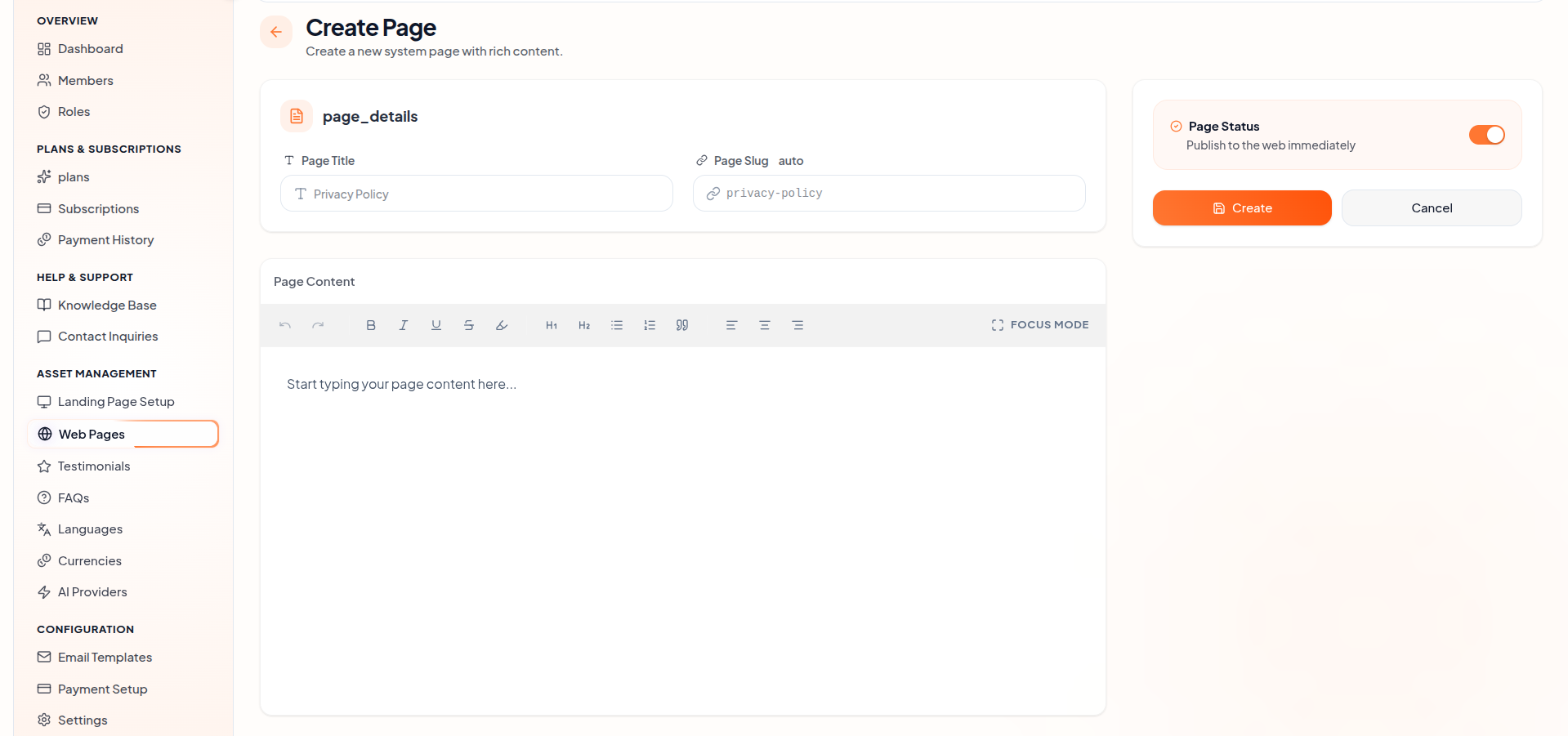page-create