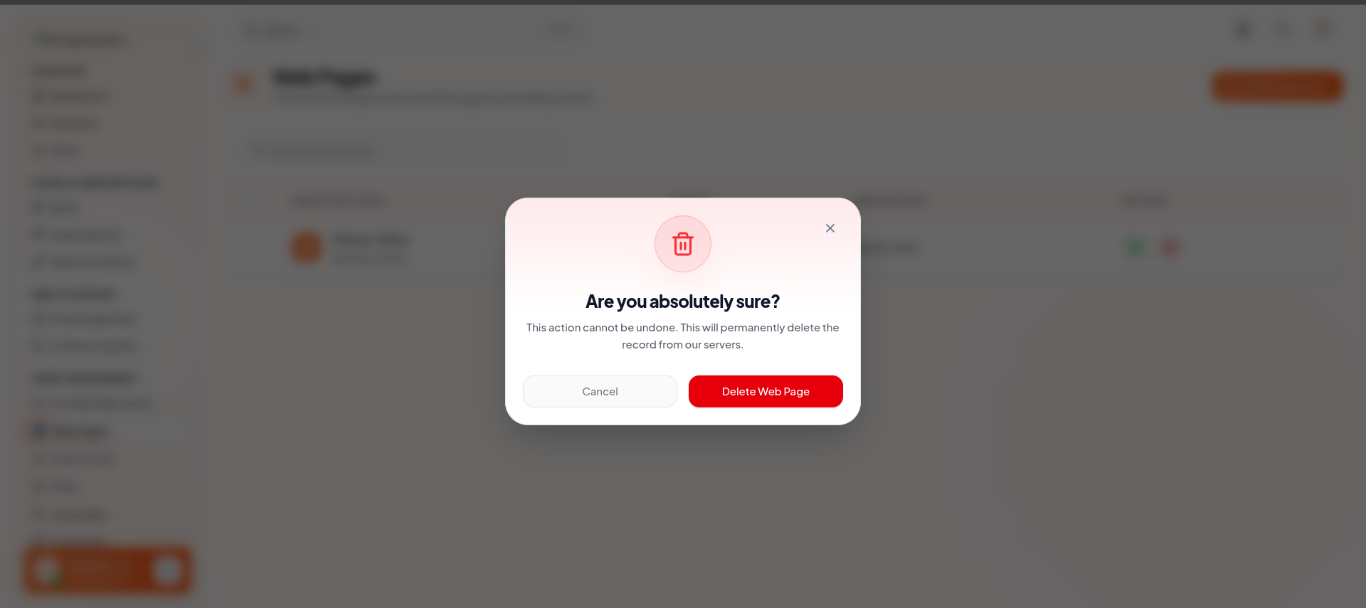 page-delete