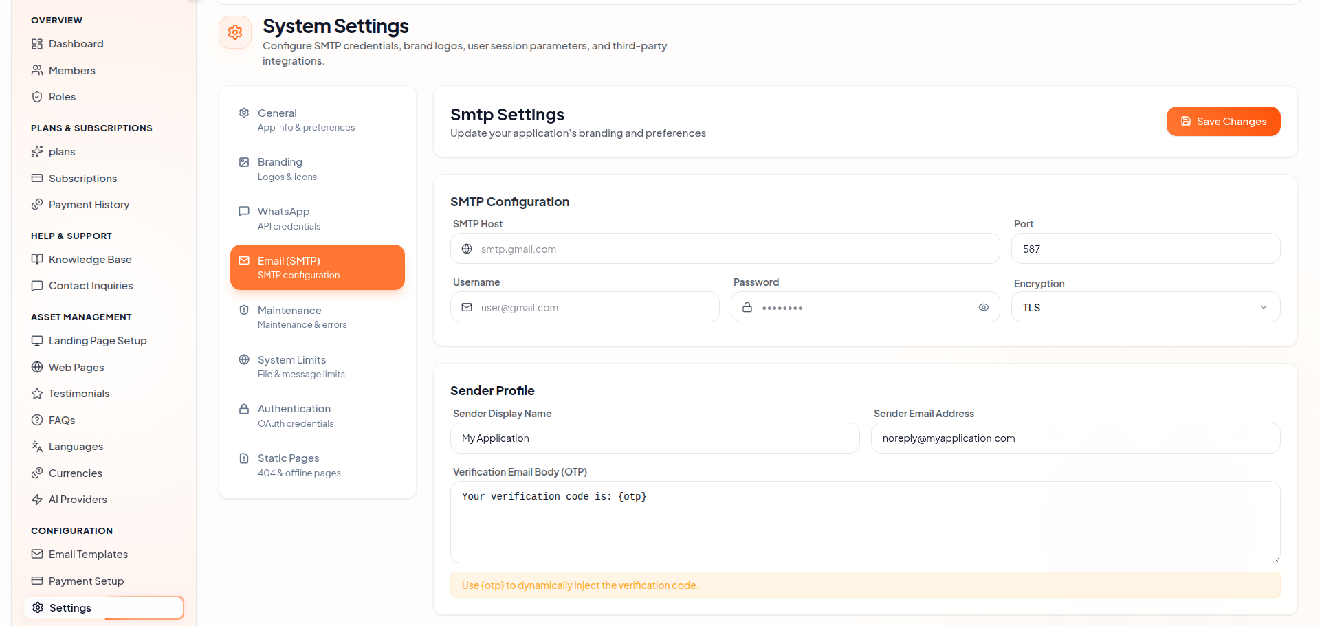setting-email