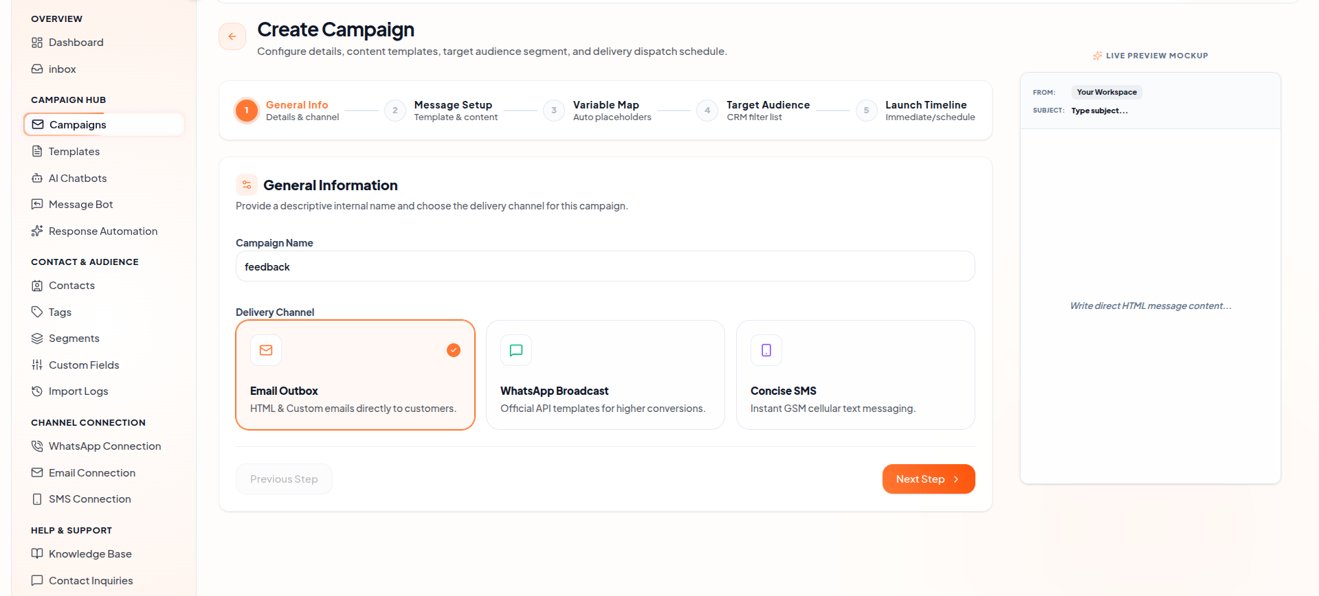 email-campaign-create