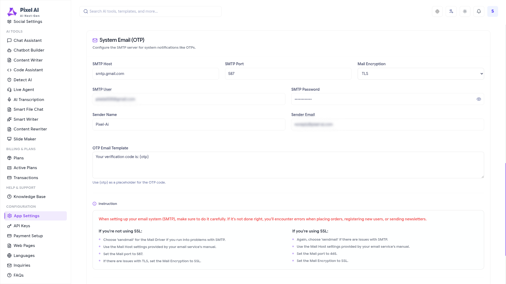 setting-email