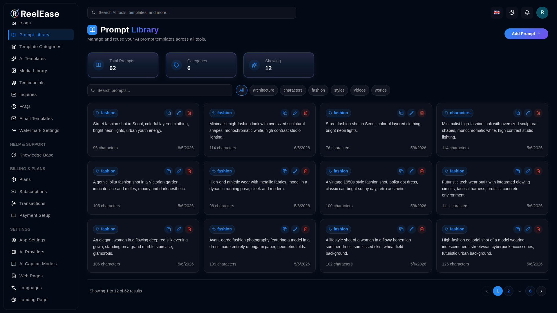 prompt-dashboard
