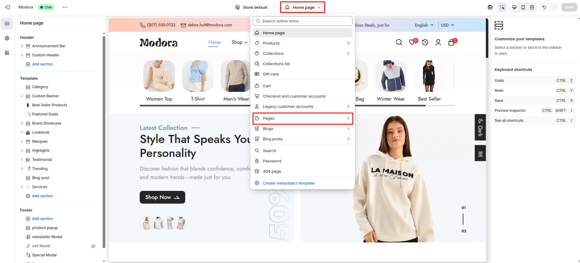 select-page
