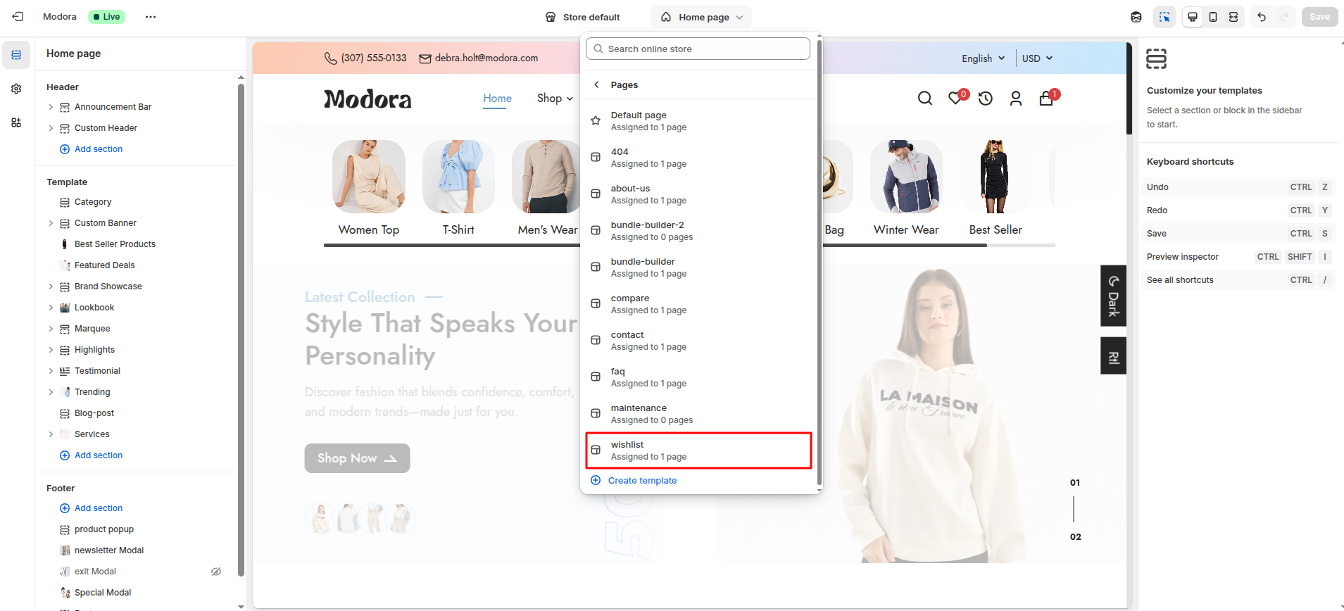 select-page