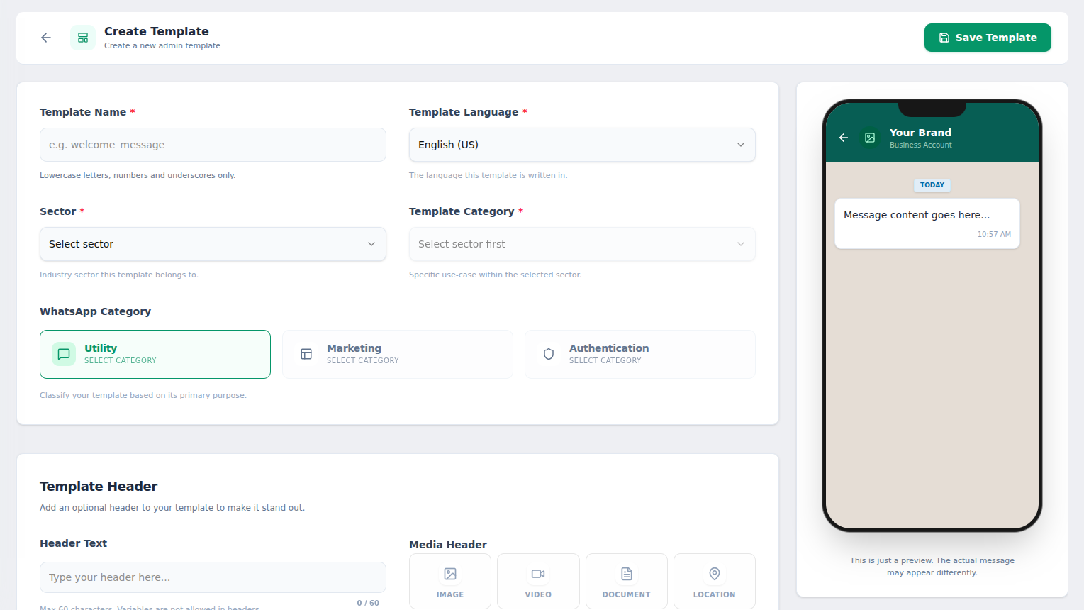 Templates Library - WAPI Documentation