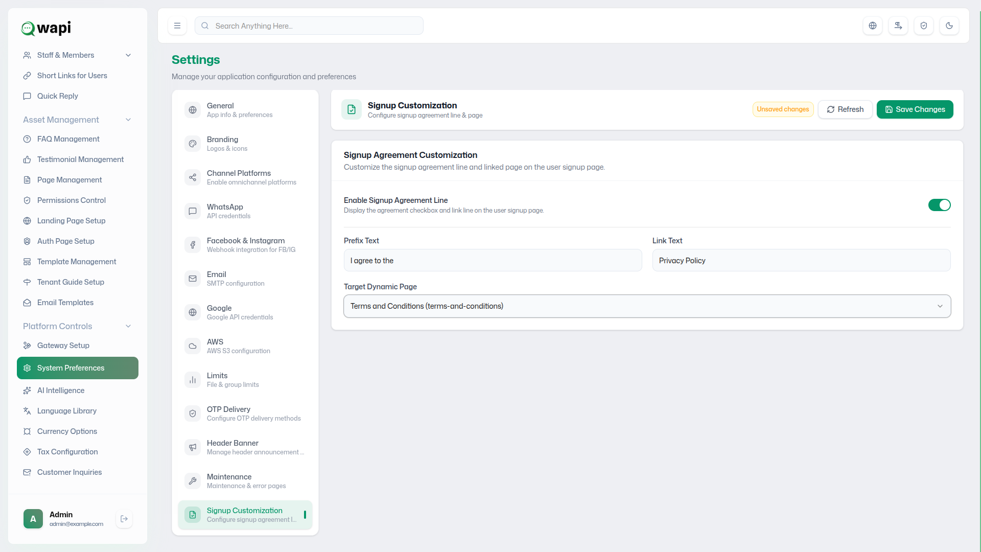 signup-customization
