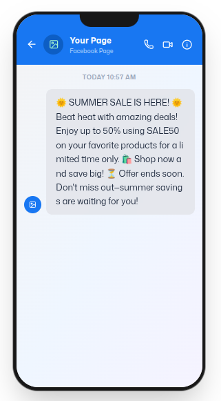 Facebook Marketing Template - Wapi documentation