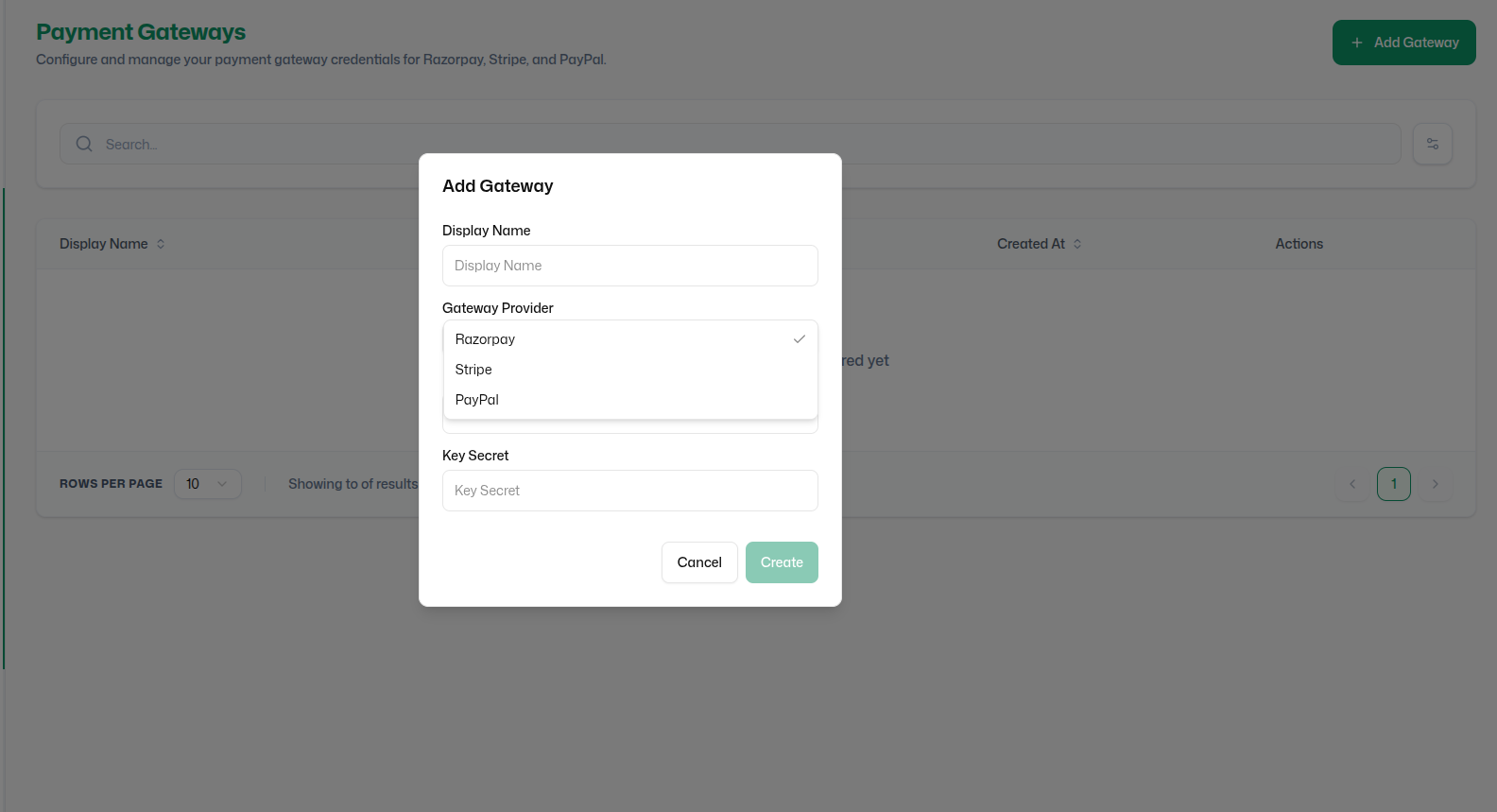 Payment Gateway - Wapi documentation