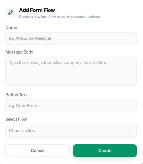 WhatsApp WhatsApp Form - Wapi documentation
