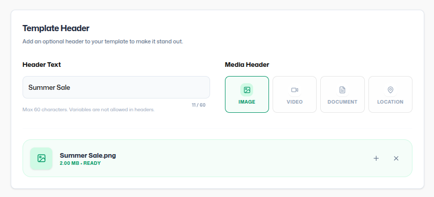 Instagram Marketing Template - Wapi documentation