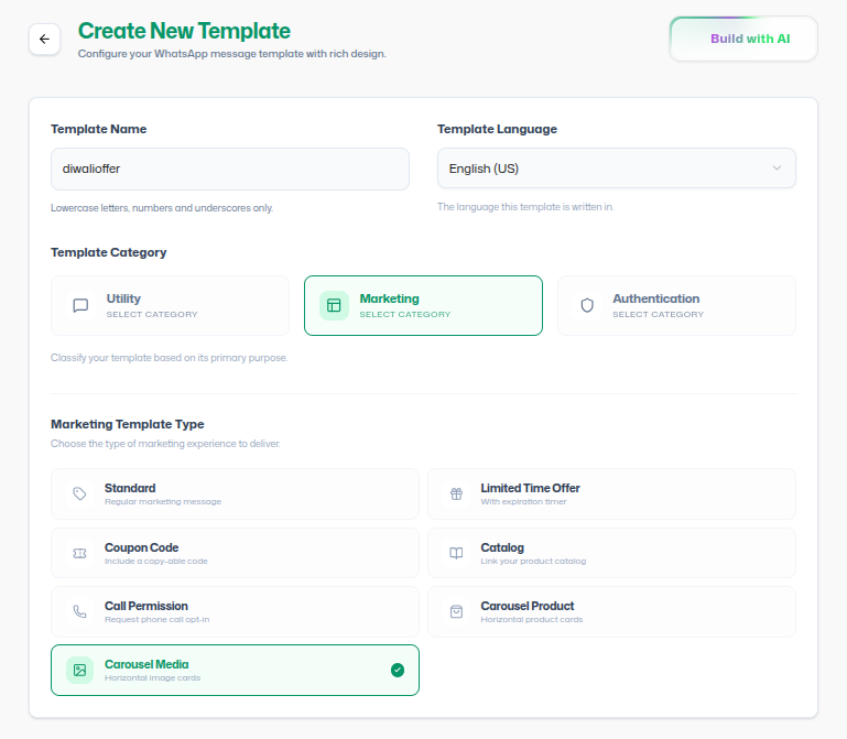 Marketing Template - Wapi documentation