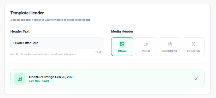 Marketing Template - Wapi documentation