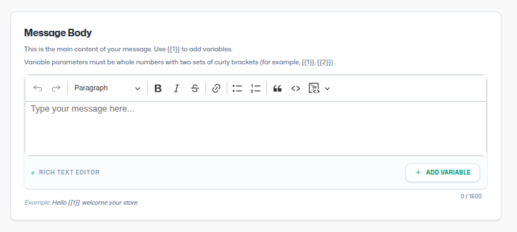 Marketing Template - Wapi documentation