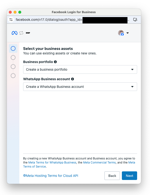 Integrate WABA - Wapi documentation